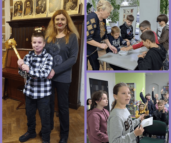 У бібліотеці пройшли заходи з нагоди Дня захисників і захисниць України та Дня Українського Козацтва (01.10.2025)